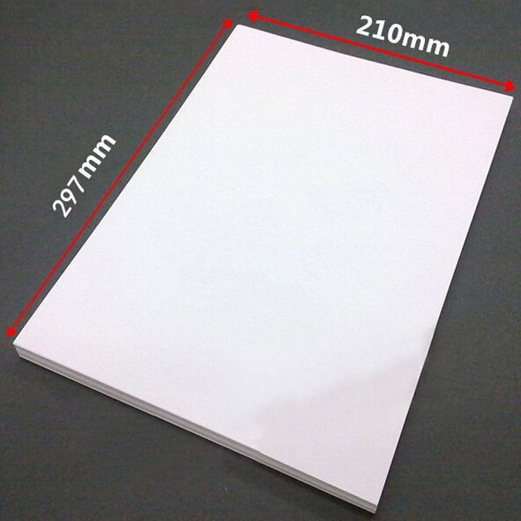100 Sheets A4 Non-Adhesive Print Paper Blank Writing Adhesive Laser Inkjet Print Label Paper