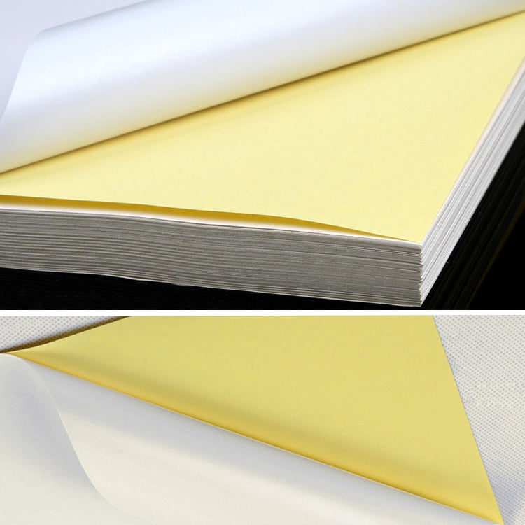 100 Sheets A4 Non-Adhesive Print Paper Blank Writing Adhesive Laser Inkjet Print Label Paper