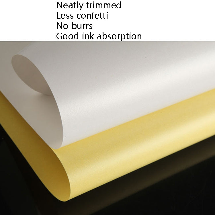 100 Sheets A4 Non-Adhesive Print Paper Blank Writing Adhesive Laser Inkjet Print Label Paper