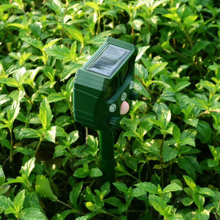 USB Solar Ultrasonic Outdoor Insect Repellent And Mouse Repellent