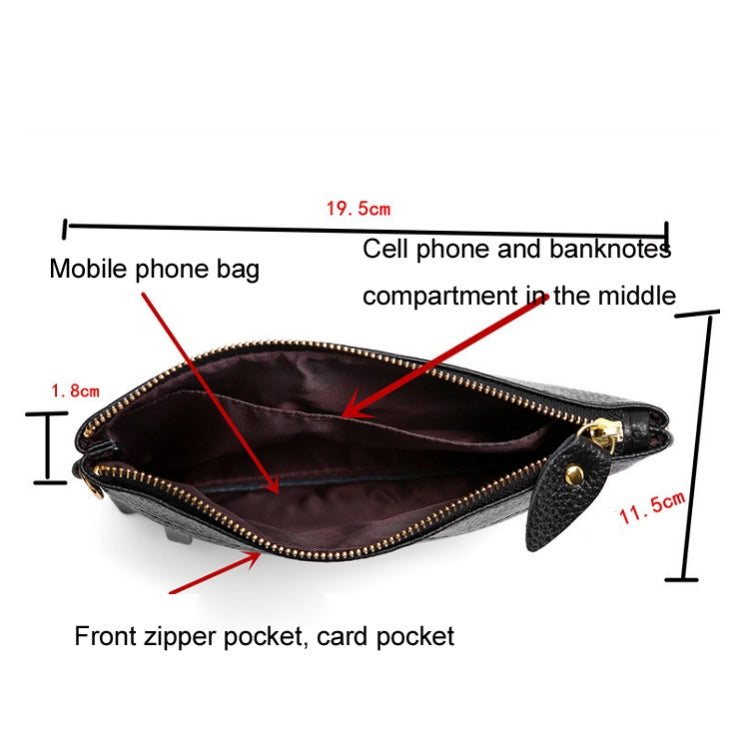 Ladies One-Shoulder Diagonal Mobile Phone Coin Purse