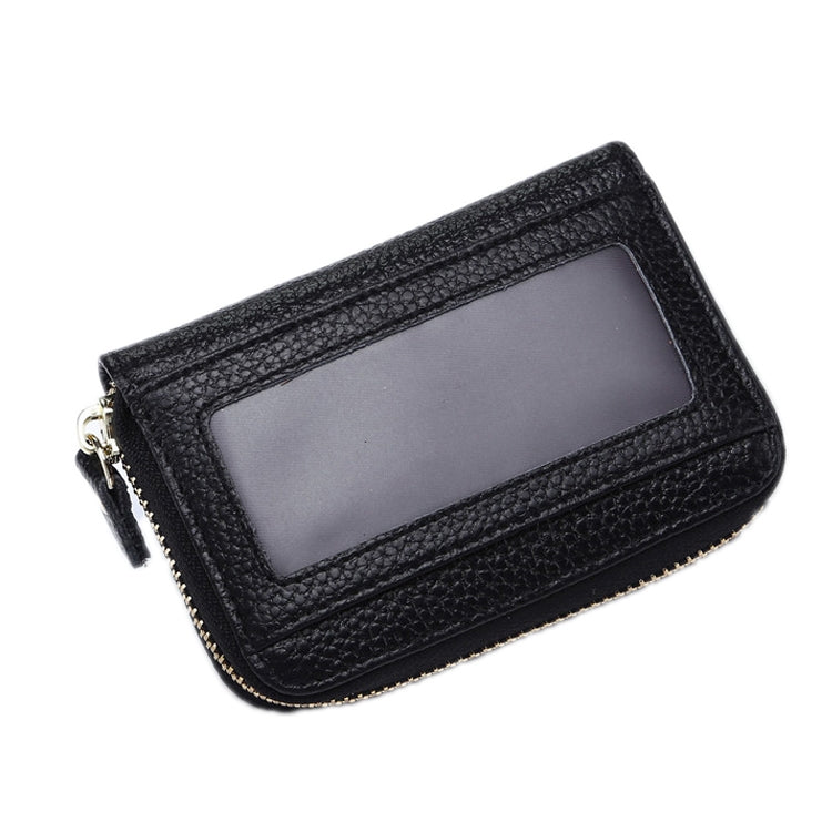 Business Multi-Position Zipper Organ Card Holder