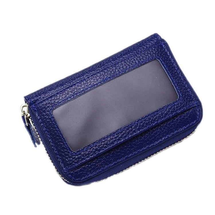 Business Multi-Position Zipper Organ Card Holder