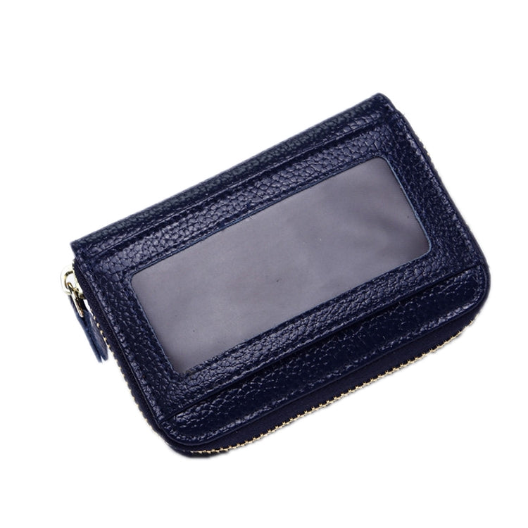 Business Multi-Position Zipper Organ Card Holder