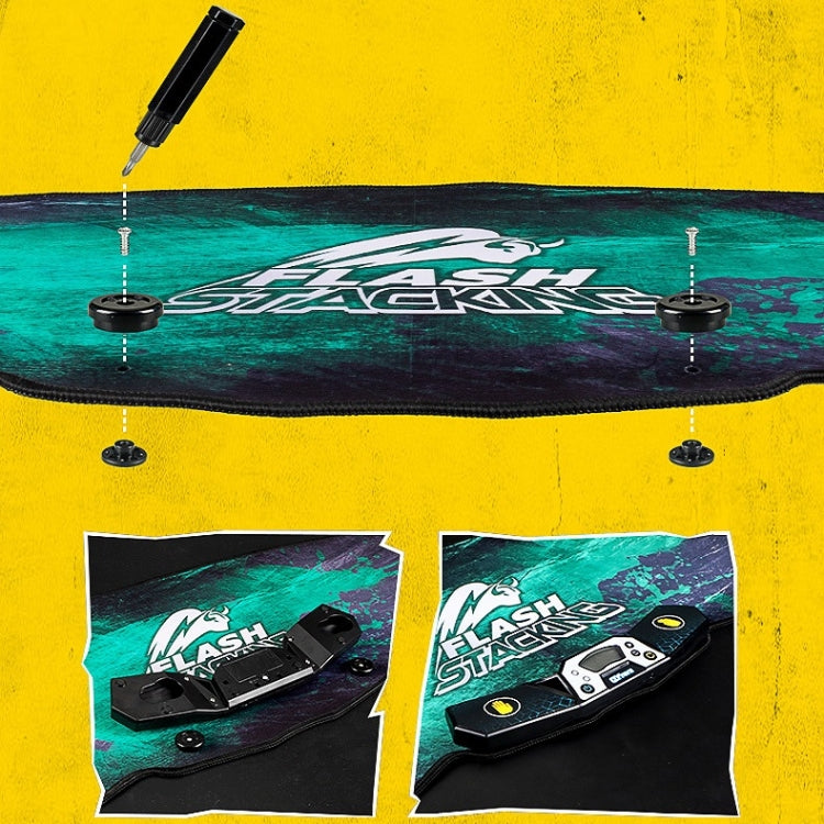 FLASH STAEKING Fast Stacking Cups Magic Cubes Competition Cushion Training Mat