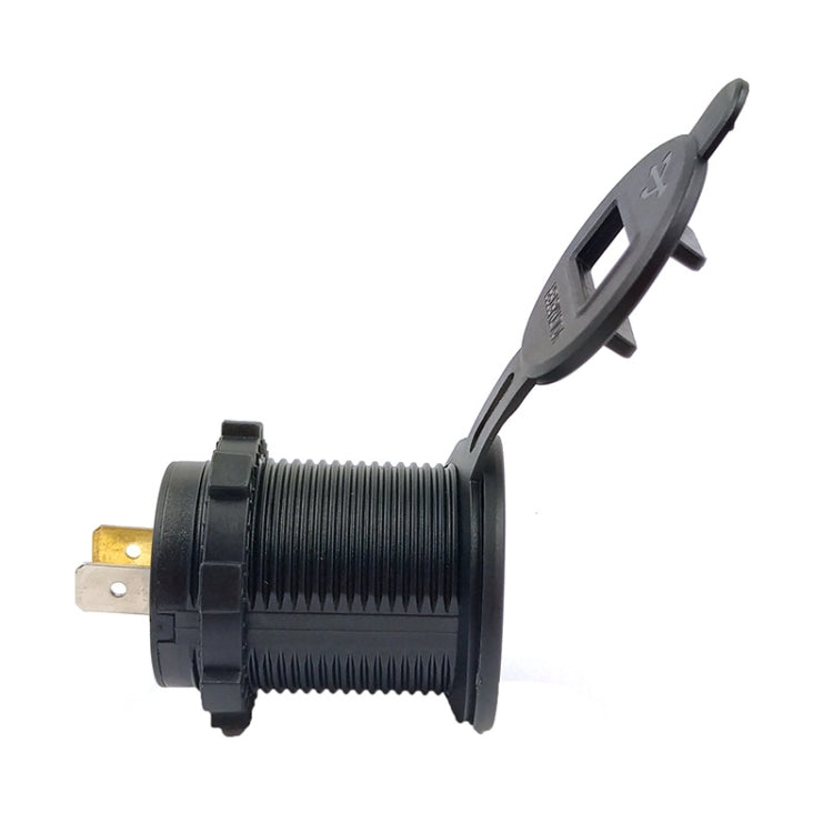 4.2A Dual USB With Voltage Display Mobile Phone Charger Socket Power Supply 12V Car Motorcycle