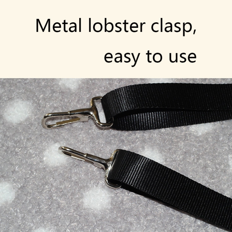 PE-160 Canvas Hanging Cat Cage Hammock Adjustable Length Swing Pet Nest