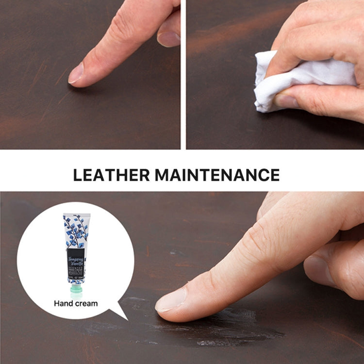 CONTACTS FAMILY CF1117  Retro Crazy Horse Texture Leather Watch Box Round Buckle Storage Box,Capacity: Can Hold 3 Watches