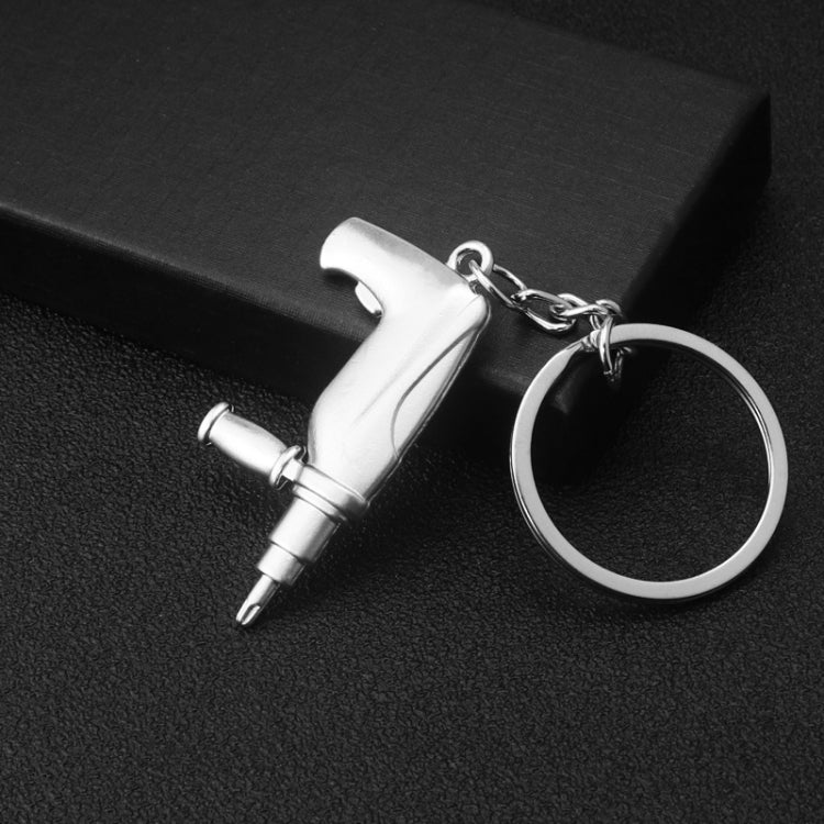 10 PCS Tool Metal Keychain Car Key Ring Pendant