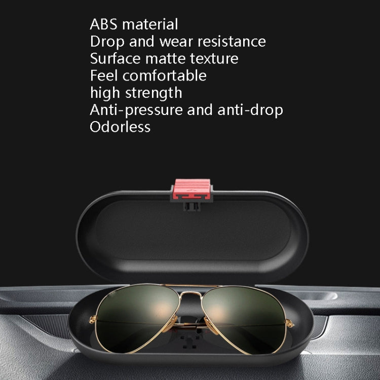 Car Glasses Case Multi-Function Automobile Inner Visor Storage Card