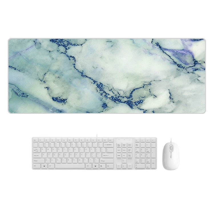 Marbling Wear-Resistant Rubber Mouse Pad, 300x800x3mm
