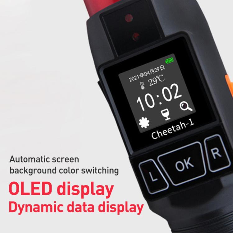 Cheetah No. 1 Alcohol Tester Blowing Baton Alcohol Tester With Flashlight Function，CN Plug