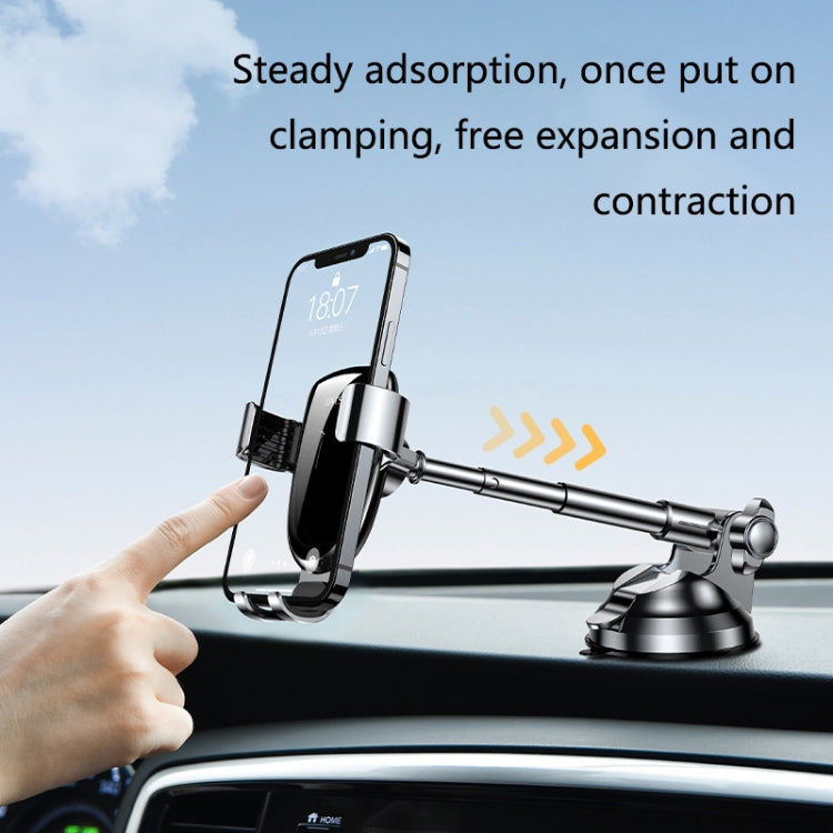 OATSBASF 03513 Phone Car Magnetic Telescopic Bracket Suction Cup Type Navigation Mobile Phone Bracket