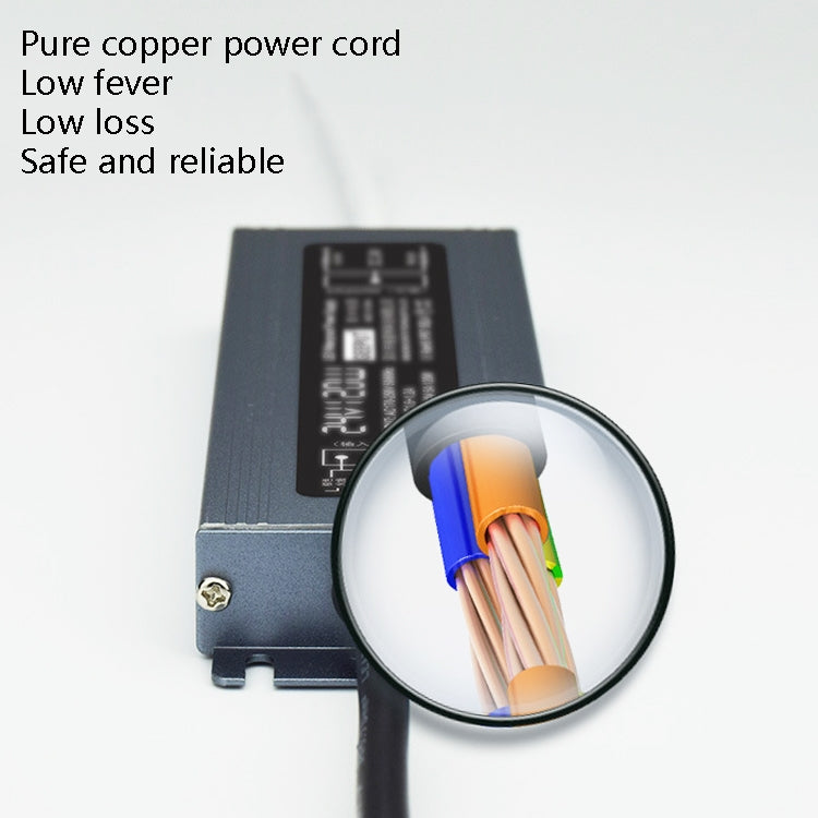 GEEPUT 220V To 24V LED Waterproof Power Supply Switch Transformer