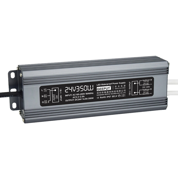 GEEPUT 220V To 24V LED Waterproof Power Supply Switch Transformer
