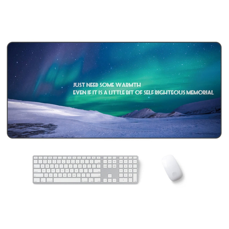 AM-DM01 Rubber Protect The Wrist Anti-Slip Office Study Mouse Pad, 300x700x5mm, 300x800x3mm