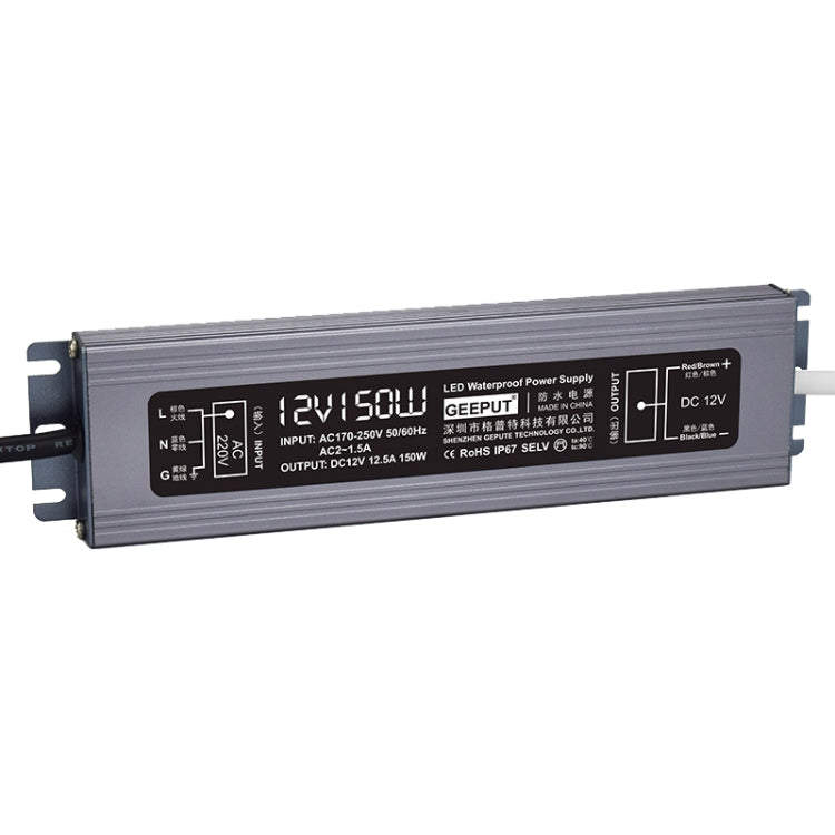 GEEPUT 220V Turn 12V LED Waterproof Power Supply Transformer