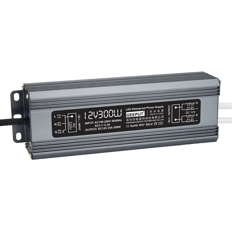 GEEPUT 220V Turn 12V LED Waterproof Power Supply Transformer