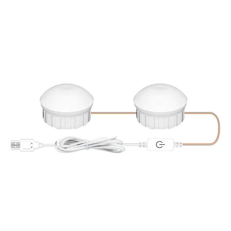 Mirror Front Light Dimmable Makeup Mirror USB Touch Control Light