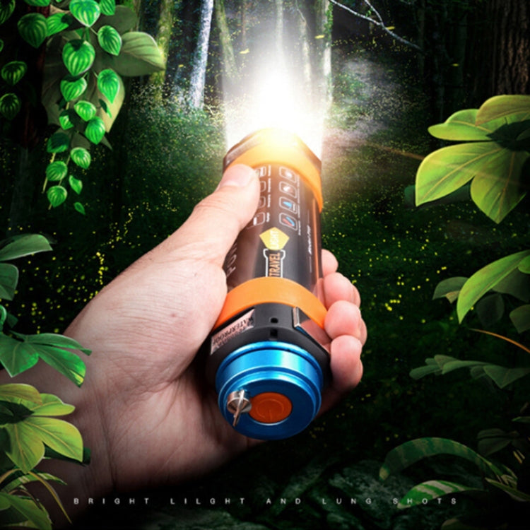 Outdoor LED Camping Light Multi-Function Emergency IP68 Waterproof Flashlight with Mosquito Repellent / Warning Function