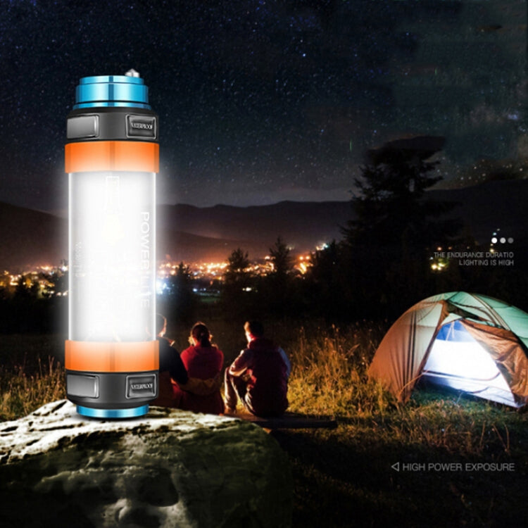 Outdoor LED Camping Light Multi-Function Emergency IP68 Waterproof Flashlight with Mosquito Repellent / Warning Function