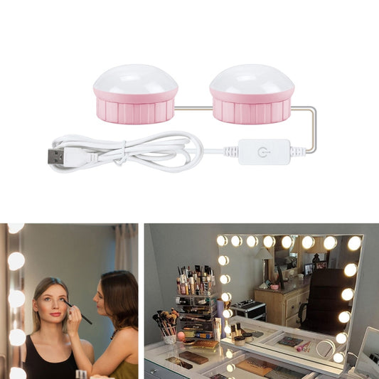 Mirror Front Light Dimmable Makeup Mirror USB Touch Control Light, 2 LEDs, 6 LEDs, 10 LEDs, 14 LEDs