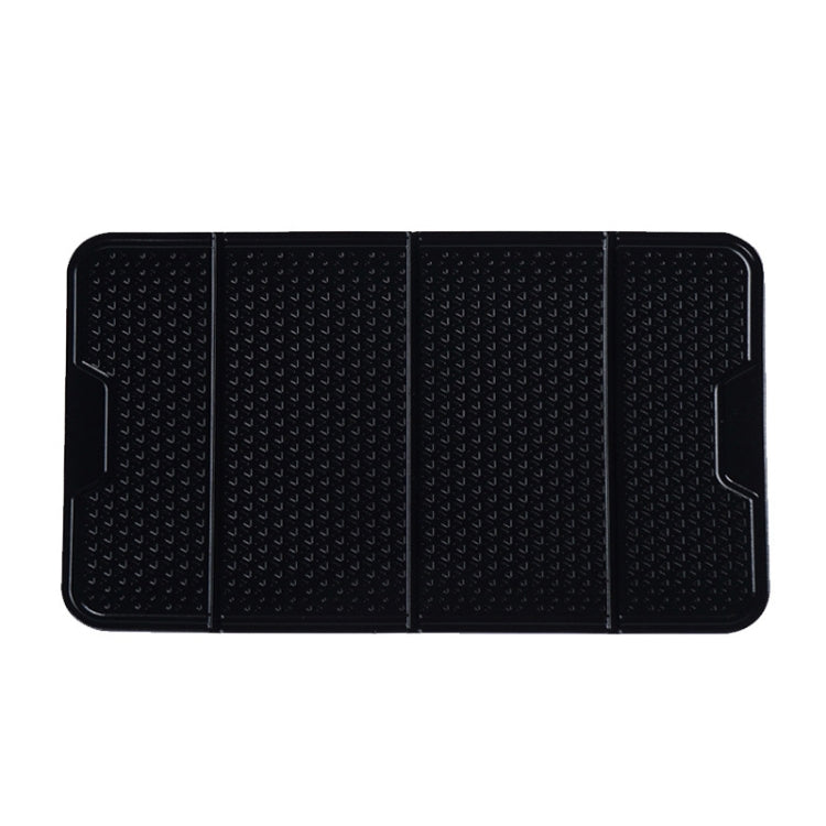 2 PCS R-1337 Multifunctional Folding Bracket Car Center Console Adhesive Bracket Mobile Phone Anti-Slip Mat Storage Mat