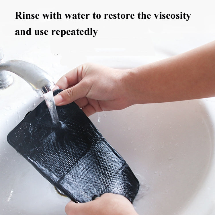 2 PCS R-1337 Multifunctional Folding Bracket Car Center Console Adhesive Bracket Mobile Phone Anti-Slip Mat Storage Mat