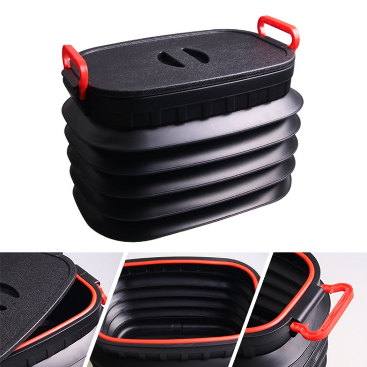18L Folding Trash Can Telescopic Storage Box Storage Bucket Folding Water Bucket