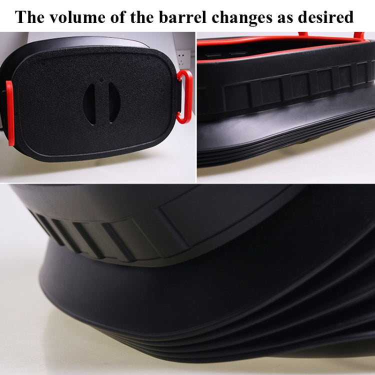 18L Folding Trash Can Telescopic Storage Box Storage Bucket Folding Water Bucket