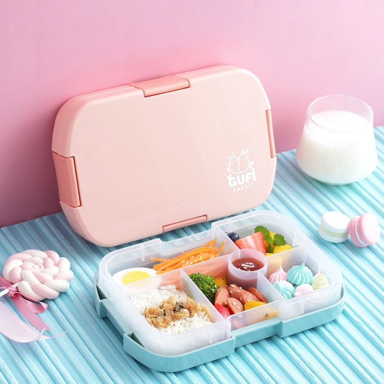 XINGCHENG XC-451 Microwave Student Lunch Box Plastic Compartment Portable Lunch Box