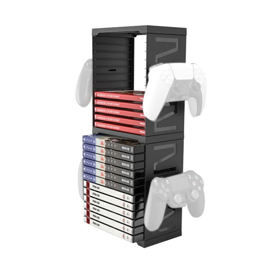 IPLAY Multi-Function Storage Bracket For Gamepad Card And Disc For PS4/PS5/XBOX/Switch