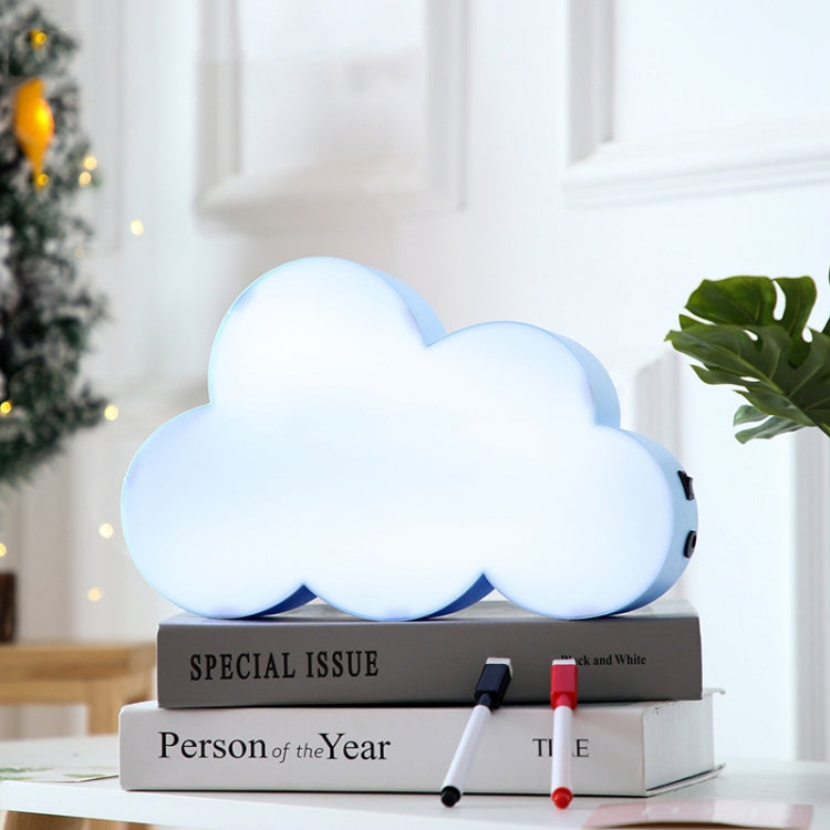 HS-007 LED Letter DIY Cloud Erasable Message Board Confession Lamp
