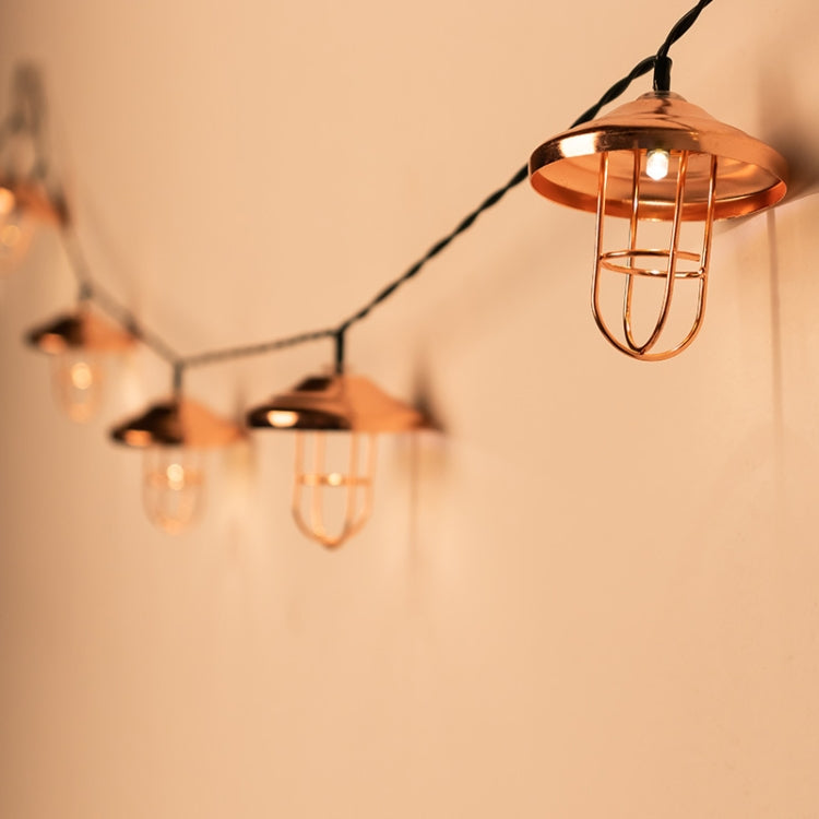 Solar Outdoor Corridor Light String IP65 Iron Festival Decoration String Lights