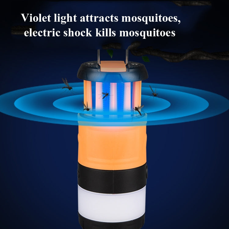Outdoor LED Waterproof Electric Mosquito Killer Lamp Camping Lamp Flashlight