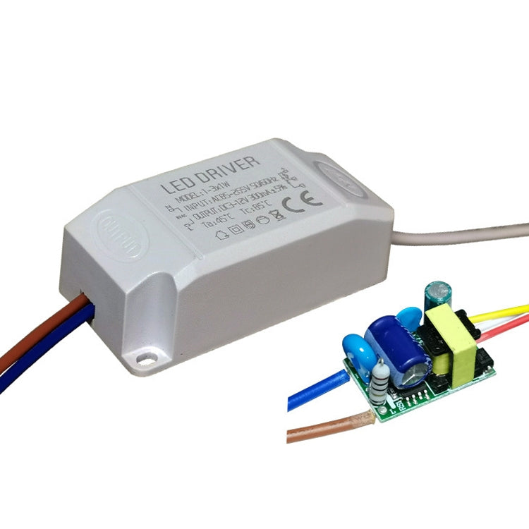 Two-Color Isolation Drive Power Supply 85-265V Wide Pressure Bulb / Downlight / Ceiling Light Drive Power Supply