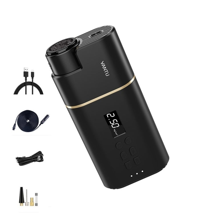 YANTU A31 Car Smart Digital Display Air Pump Electric Portable Tire Pump, Specification：