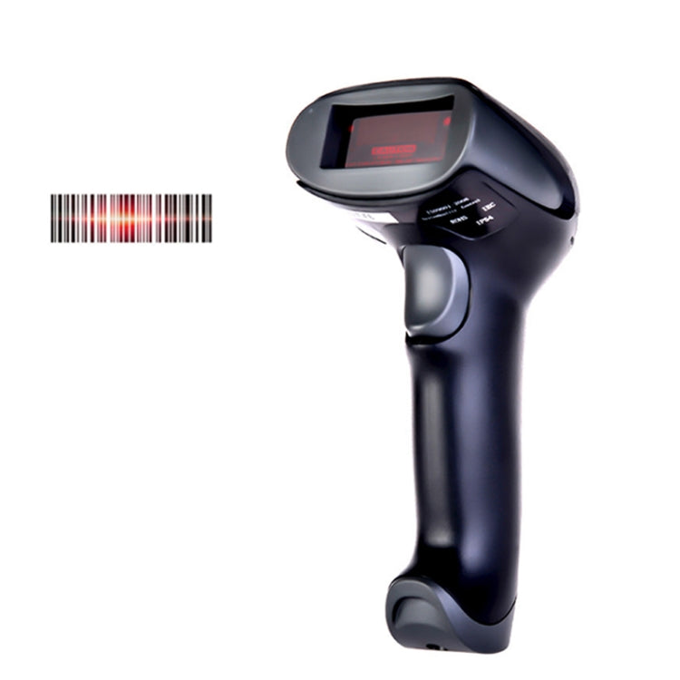 NETUM F6 Anti-Slip And Anti-Vibration Barcode Scanner, Model: Wired Red Light