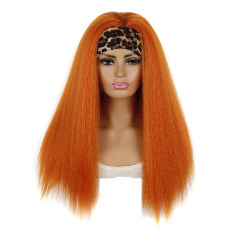 Turban Headband Corn Beard Long Hair Wig Headgear