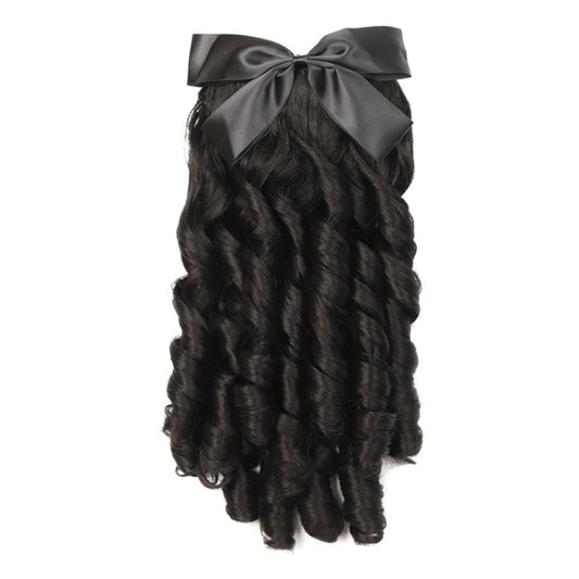 Princess Curly Ponytail Wig Costume Film And Television Retro Prom Comb Ponytail Curly Hair