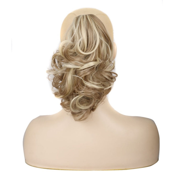 Women Curly Hair Short Ponytail Wig With Shark Clip