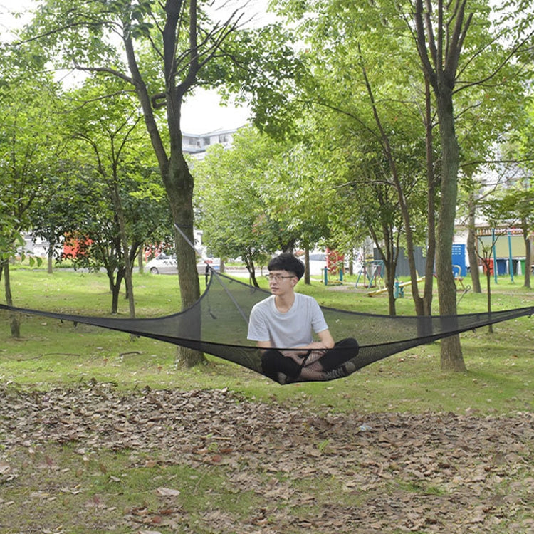 Outdoor Multi-person Hammock Large Sky Tree Tent Aerial Camping Hammock Triangle Hammock,