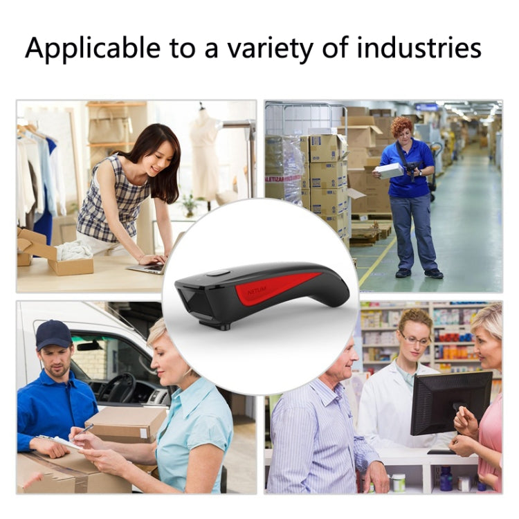 NETUM Wireless Bluetooth Scanner Portable Barcode Warehouse Express Barcode Scanner, Model: C990 Two-dimensional