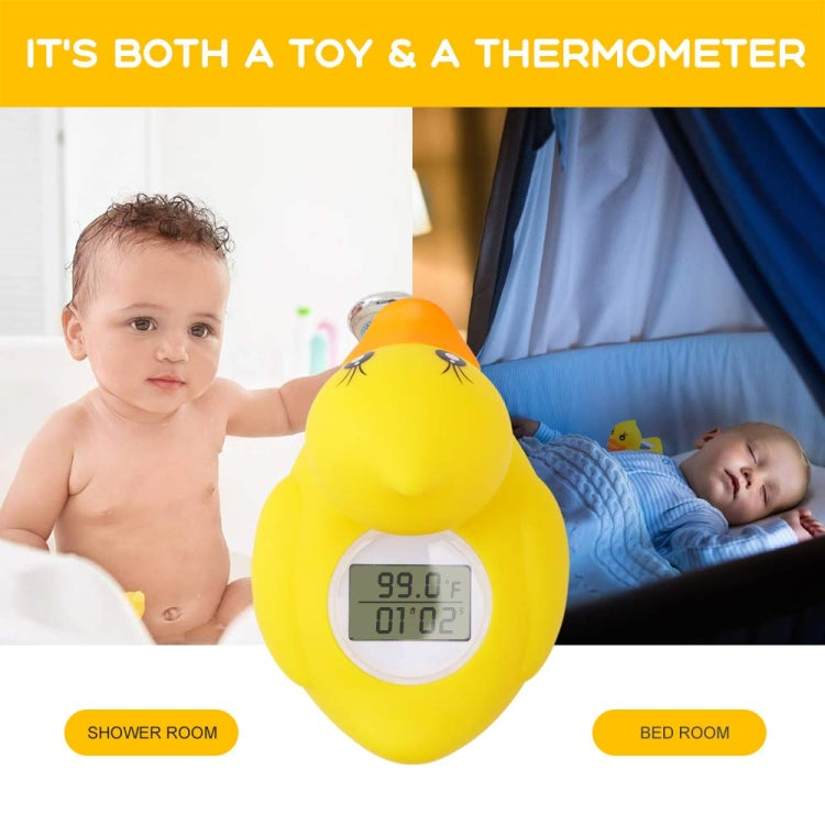 AF-023 Children Bath Thermometer Water Baby Bathing Yellow Duck Water Thermometer