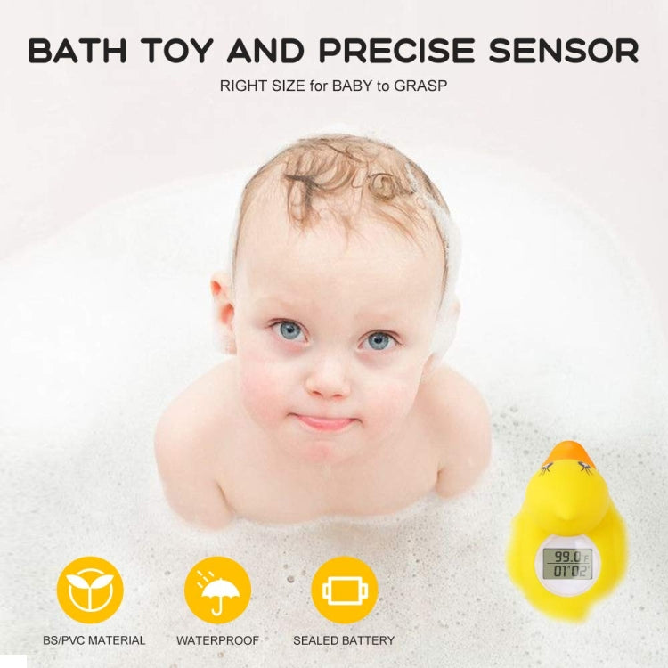 AF-023 Children Bath Thermometer Water Baby Bathing Yellow Duck Water Thermometer