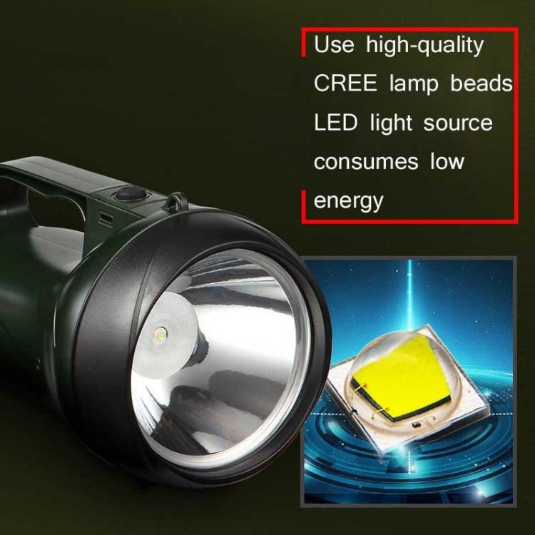 YAGE YG-5710 5W LED Waterproof Glare Flashlight Outdoor Rechargeable Lighting Portable Lamp, CN Plug