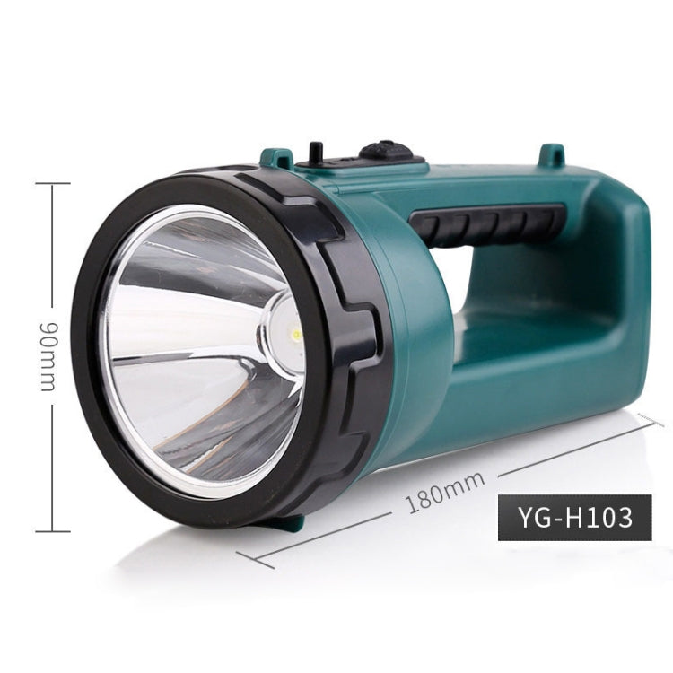 YAGE H103 Strong Light Long Shot LED Searchlight Outdoor Rechargeable High Power Emergency Flashlight