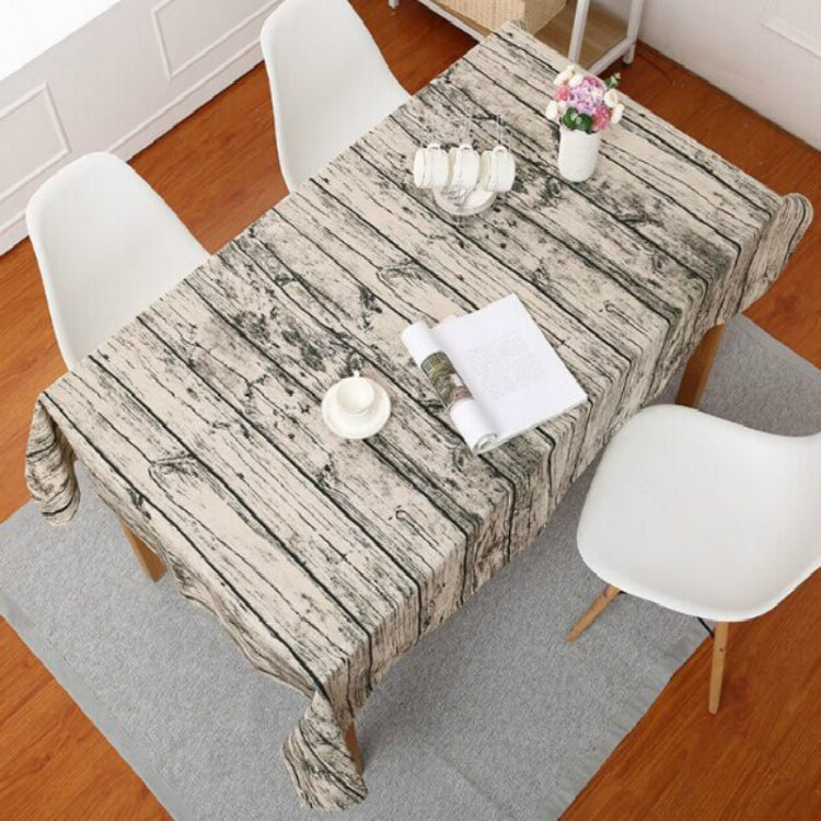 Imitation Bark Cotton Linen Tablecloth