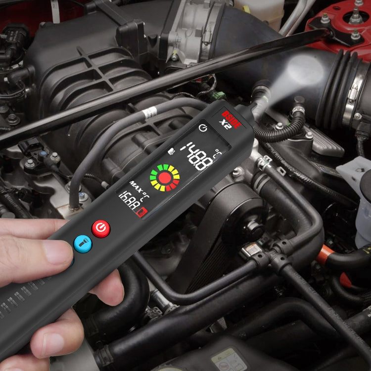 BSIDE X2 Three-Mode Smart Multimeter Electric Pen Infrared Thermometer with Flashlight Lighting