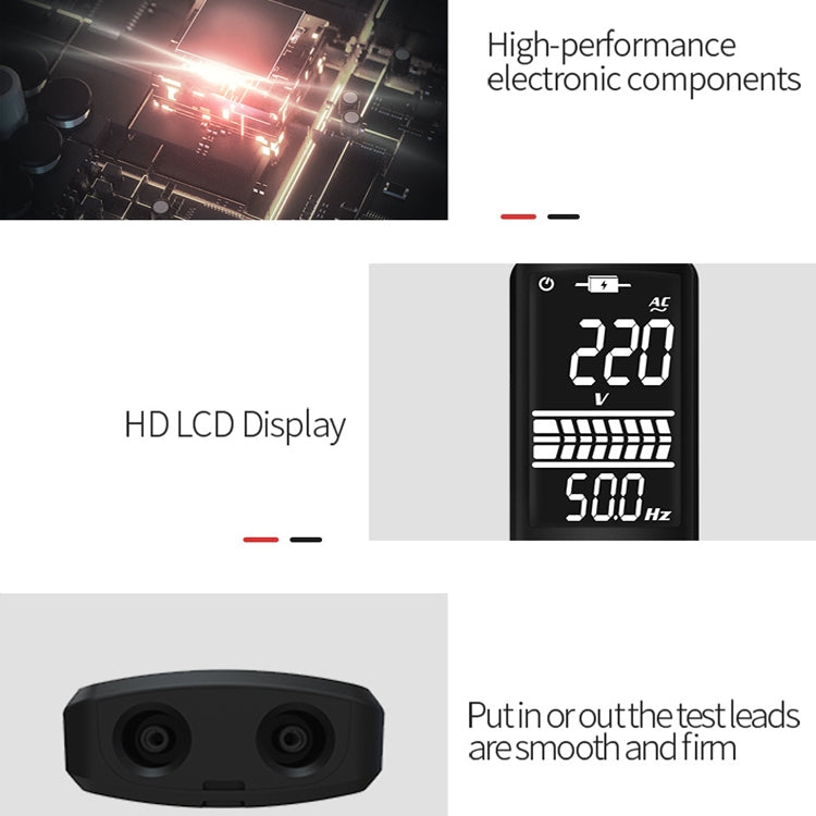 BSIDE Dual-Mode Smart Large-Screen Display Multimeter Electric Pen Portable Voltage Detector